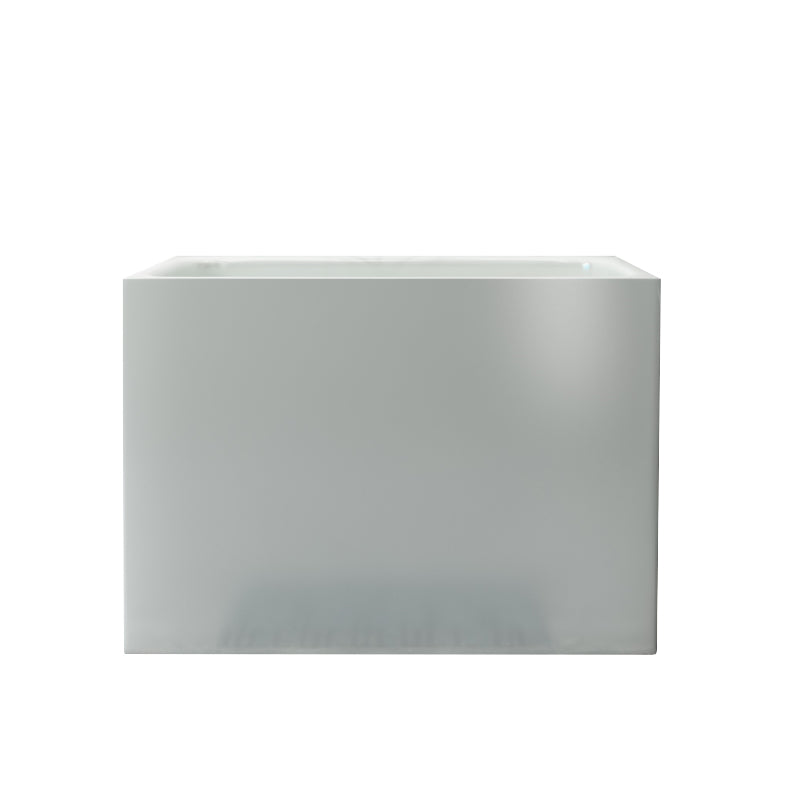 Modern Style Apron Front Bathtub Rectangular Acrylic Bathroom Bathtub
