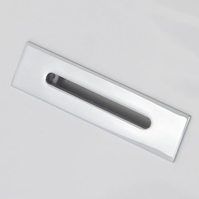 Modern Acrylic Rectangle Embedded with Drain Bath Tub and Overflow Hole