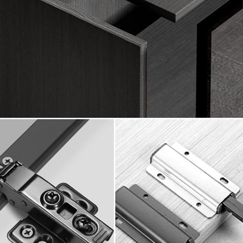 Modern Style Bistro Bar Table Sintered Stone Top Bar Table with Storages