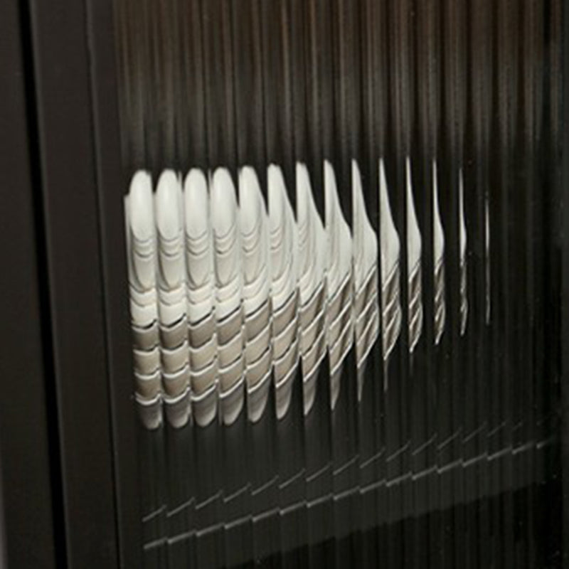 Modern Style Bistro Bar Table Sintered Stone Bar Table with Storage