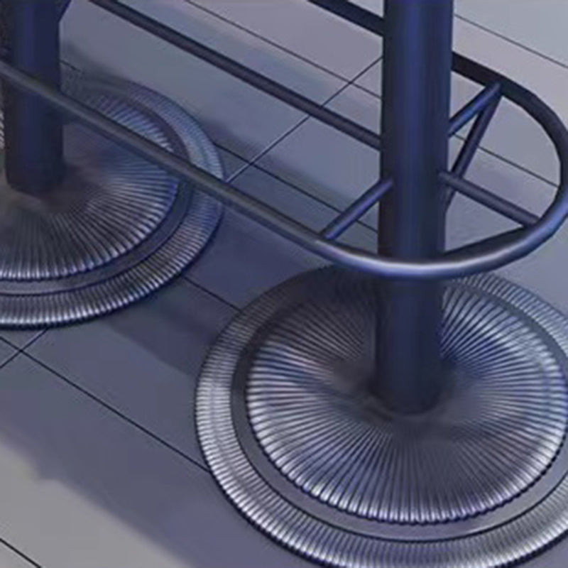 Industrial Style Bistro Bar Table Metal Base Bar Table for Bar