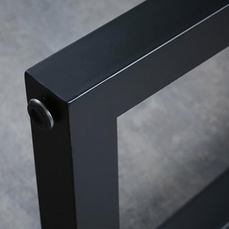 Sintered Stone Bar Table Rectangle Sled Base Dining Table for Kitchen Living Room