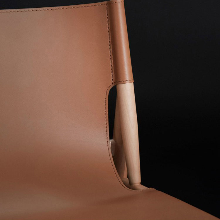 Contemporary Side Chair Wood Solid Back Dining Room Chair for Indoor