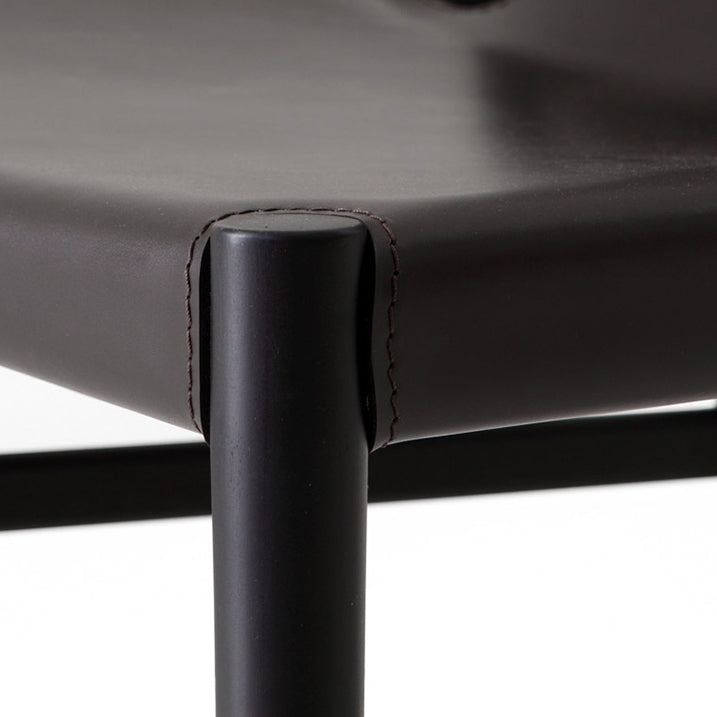 Contemporary Side Chair Wood Solid Back Dining Room Chair for Indoor