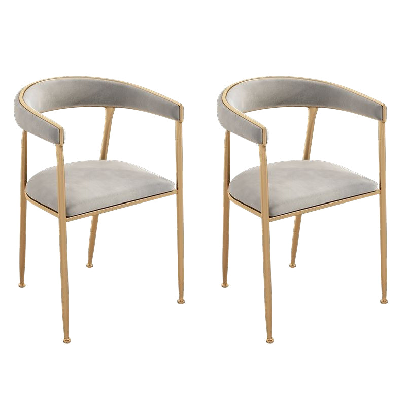 Upholstered Dining Arm Chair Cane Back Dining Chairs for Home Use