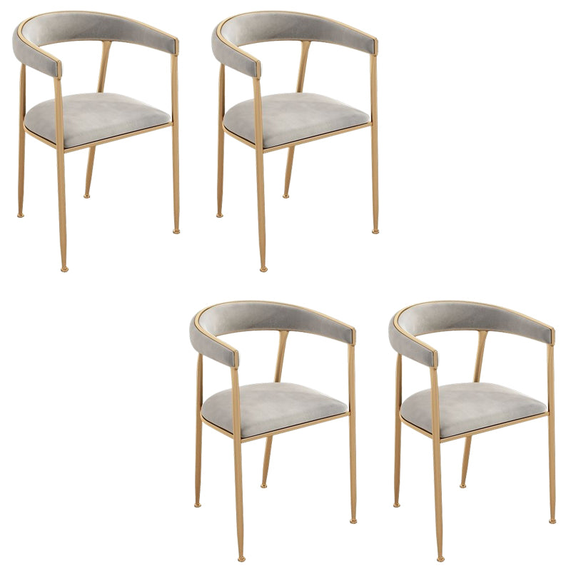 Upholstered Dining Arm Chair Cane Back Dining Chairs for Home Use