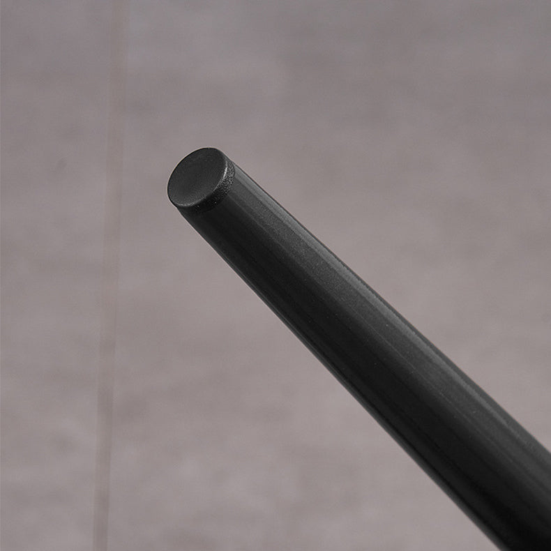 Faux Leather Dining Chair Glam Style Parsons Armless Side Chair