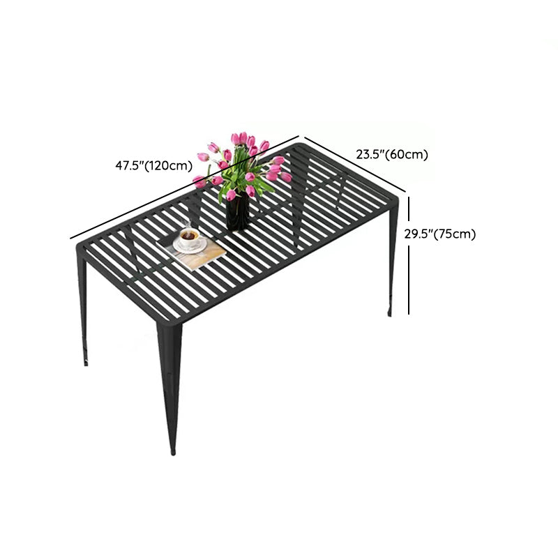 Contemporary Style 1/5/7 Pieces Metal Bistro Set Metal Bistro Table Set for Outdoor