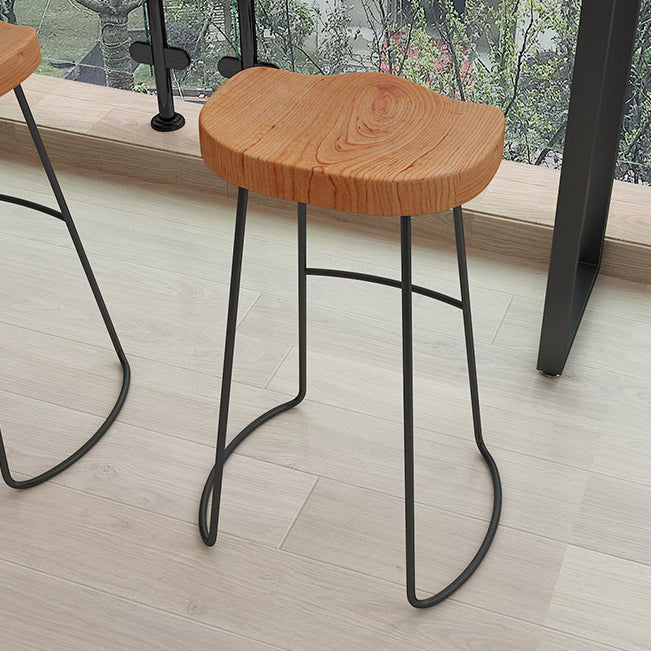 Modern Wooden 1/2/4 Pieces Bar Table Set Rectangle Bar Table with Metal Legs