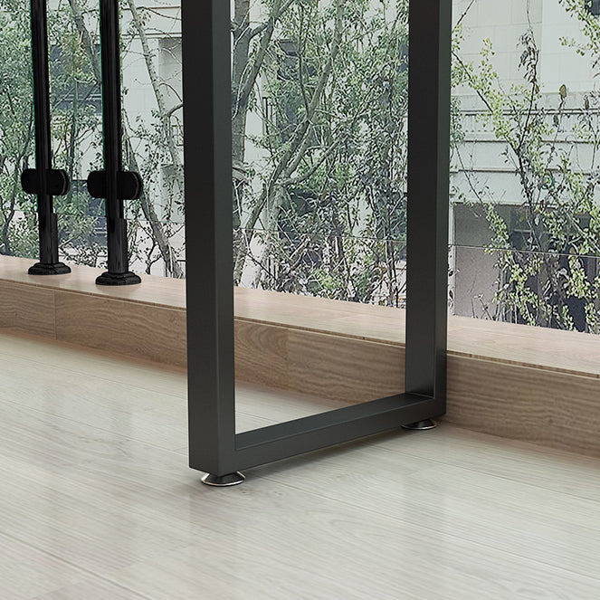 Modern Wooden 1/2/4 Pieces Bar Table Set Rectangle Bar Table with Metal Legs