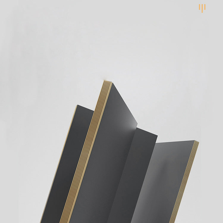 Single Sink Grey Vanity Shelving Included Mirror Rectangle Vanity with 2 Drawers