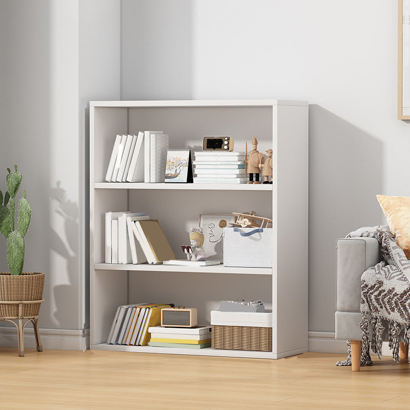 Contemporary Accent Cabinet with Wooden Shelves Rectangle Cabinet
