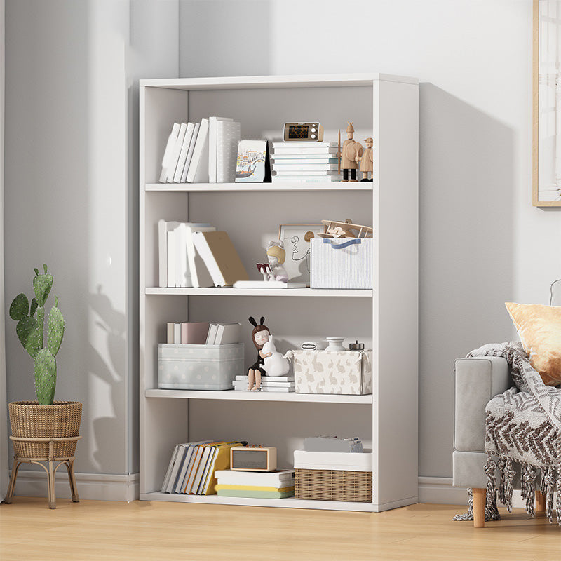 Contemporary Accent Cabinet with Wooden Shelves Rectangle Cabinet