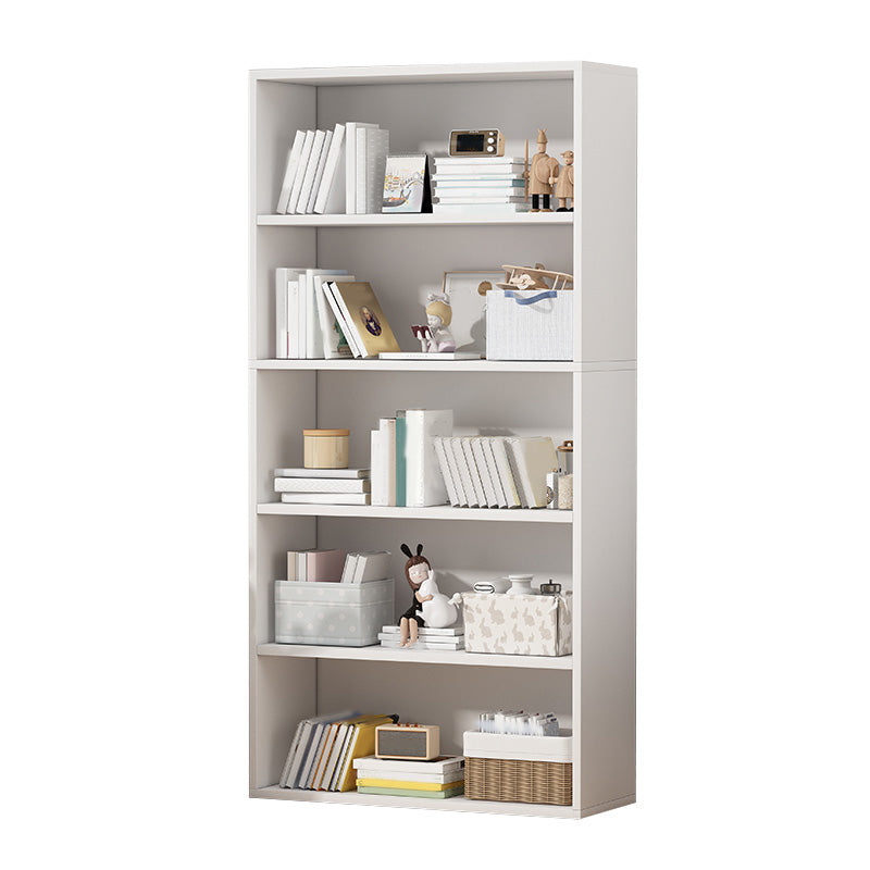 Contemporary Accent Cabinet with Wooden Shelves Rectangle Cabinet