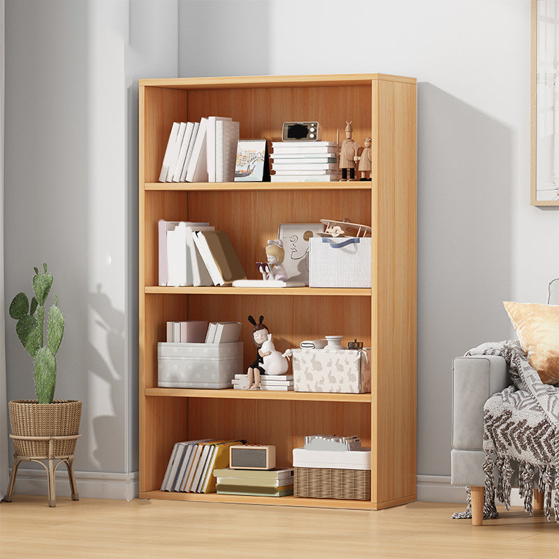 Contemporary Accent Cabinet with Wooden Shelves Rectangle Cabinet