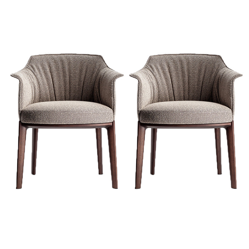 Mid-Century Modern Arm Chair Living Room Arms Included Basic Four Leg Armchair