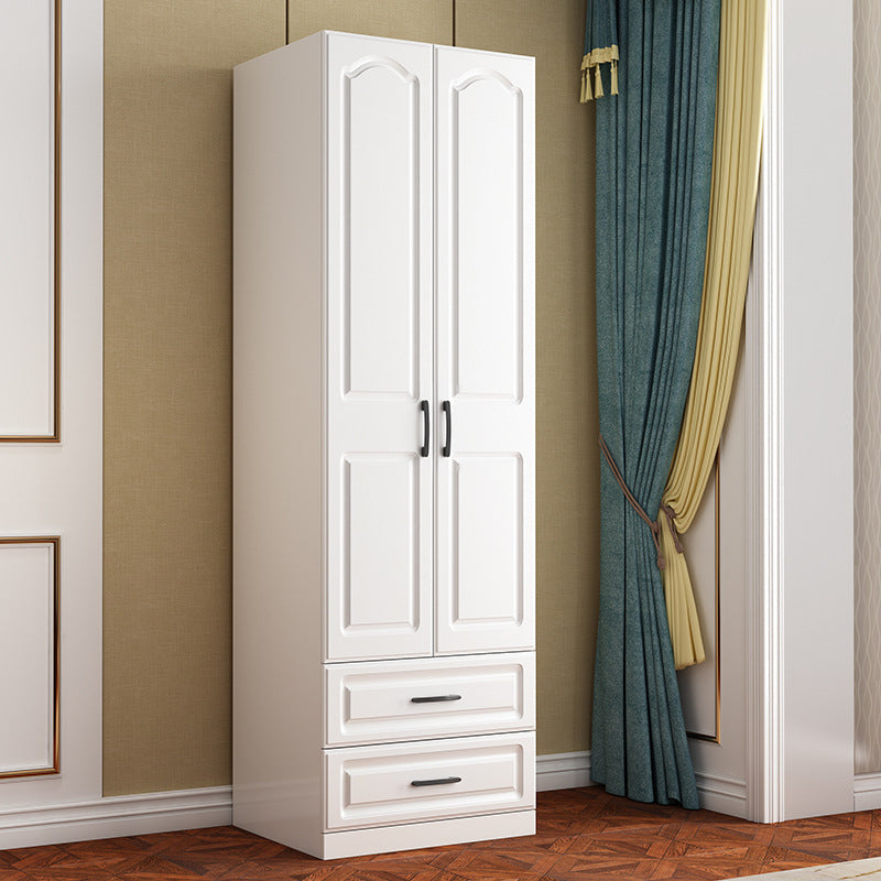 Wooden Wardrobe Closet with Drawer Contemporary Wardrobe Armoire