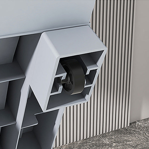 Hinged Wardrobe Cabinet Modern Plastic Storage Cabinet for Home