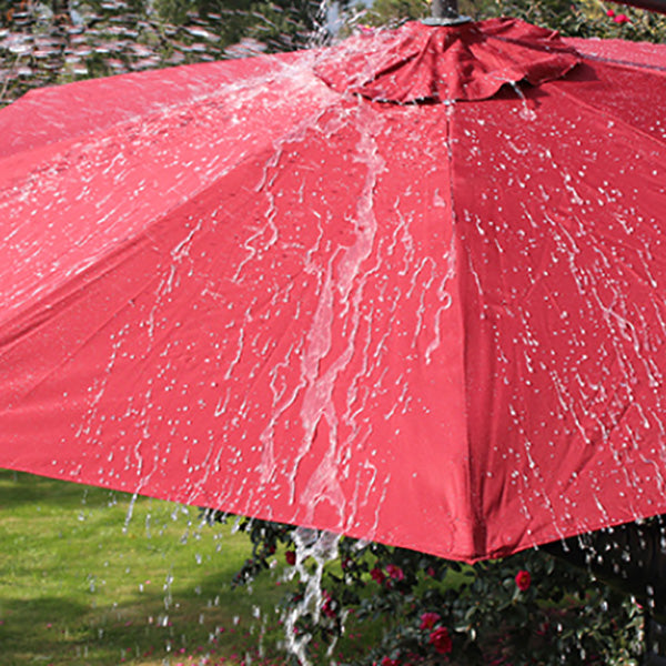 Farmhouse Solid Wood Picnic Table UV Resistant Brown Patio Table
