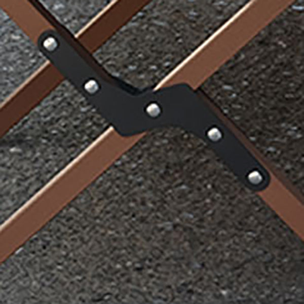 Contemporary Patio Table Metal Foldable Camping Table for Outdoor