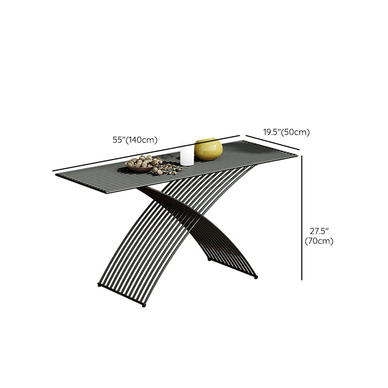 Industrial Metal Dining Set No Natural Variation Water Resistant Dining Table