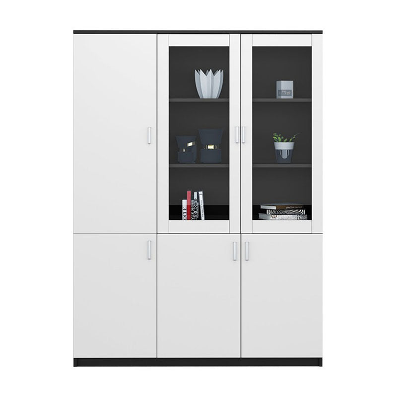 Industrial Cabinet Wood Adjustable Storage Shelves Filing Cabinet