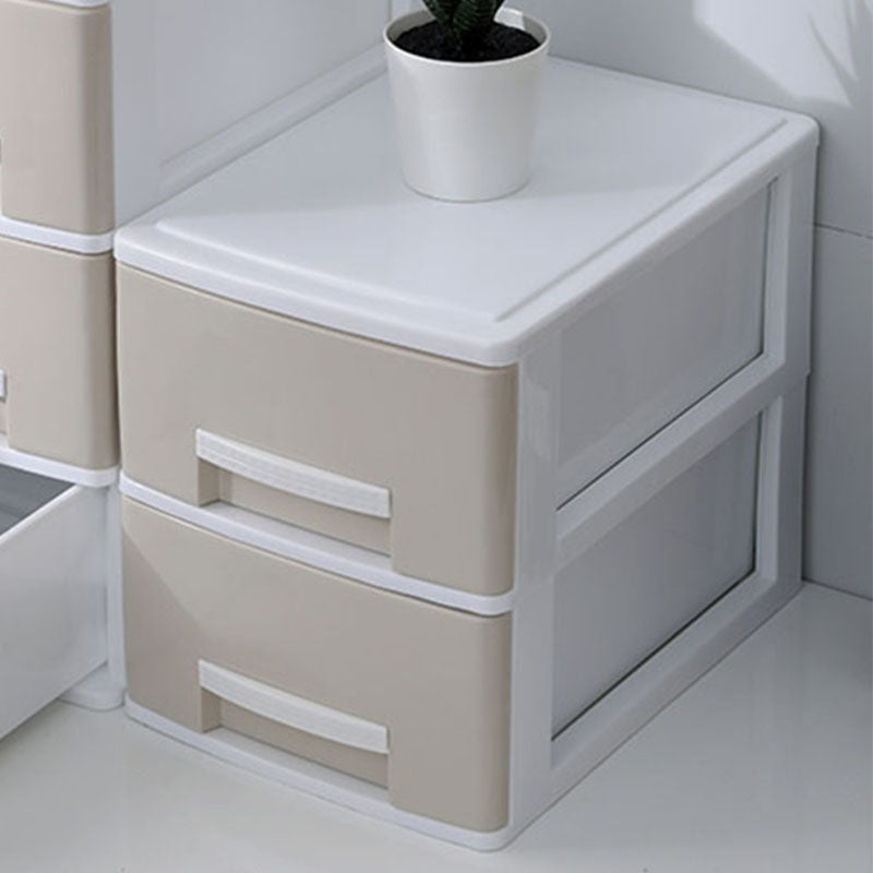 Plastic File Cabinet Vertical File Cabinet with Drawers for Home Office