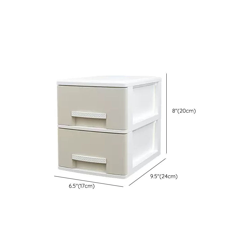 Plastic File Cabinet Vertical File Cabinet with Drawers for Home Office