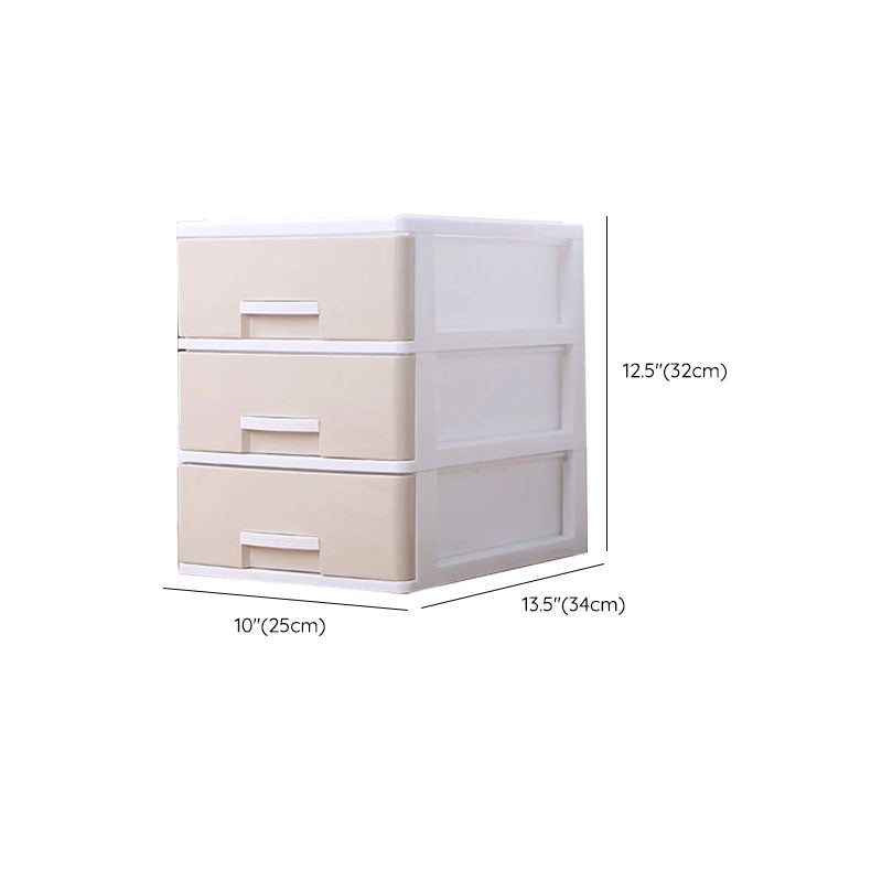 Plastic File Cabinet Vertical File Cabinet with Drawers for Home Office
