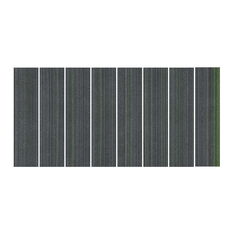 Carpet Tile Non-Skid Fade Resistant Gradient Loose Lay Carpet Tiles Living Room