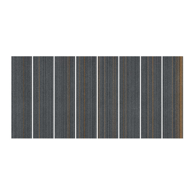 Carpet Tile Non-Skid Fade Resistant Gradient Loose Lay Carpet Tiles Living Room