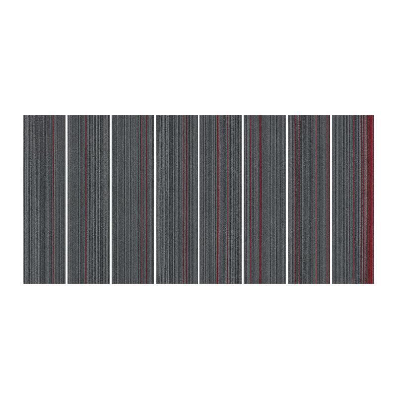 Carpet Tile Non-Skid Fade Resistant Gradient Loose Lay Carpet Tiles Living Room