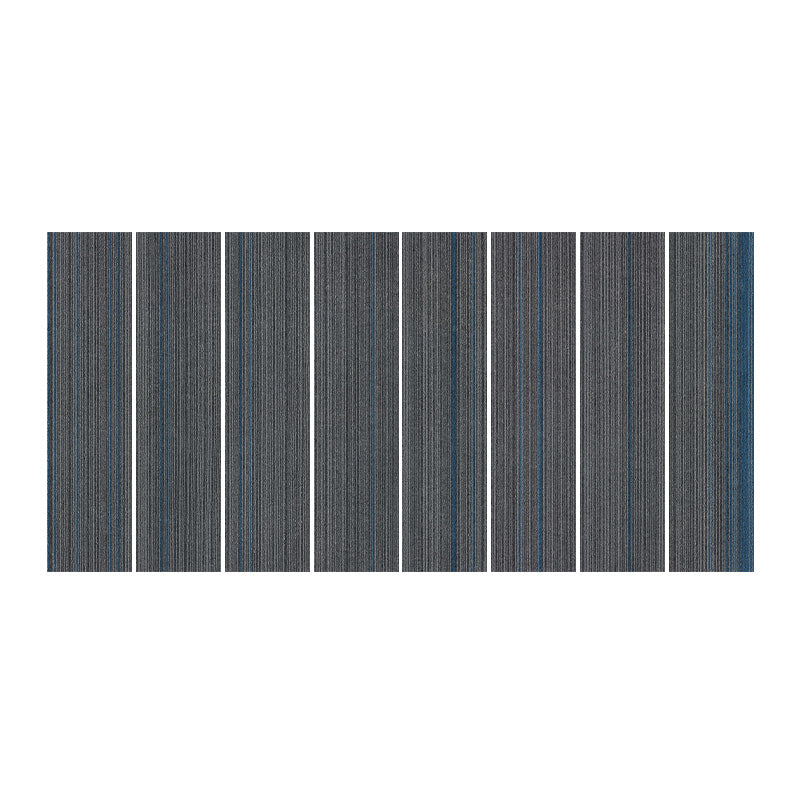 Carpet Tile Non-Skid Fade Resistant Gradient Loose Lay Carpet Tiles Living Room