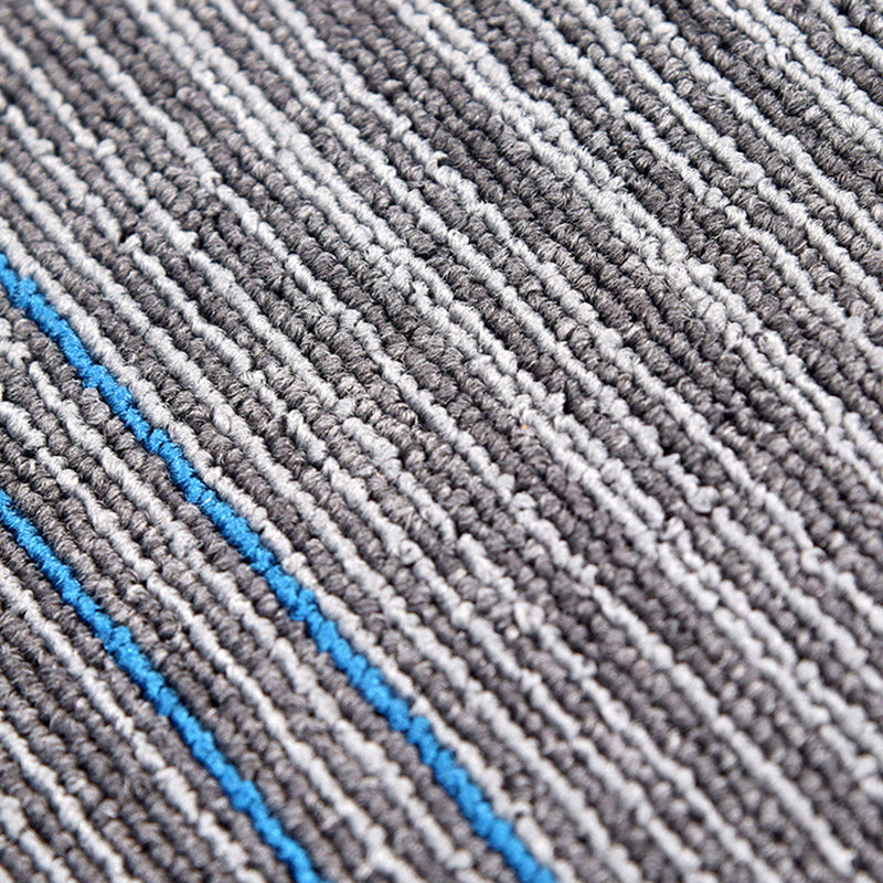 Carpet Tile Non-Skid Fade Resistant Gradient Loose Lay Carpet Tiles Living Room