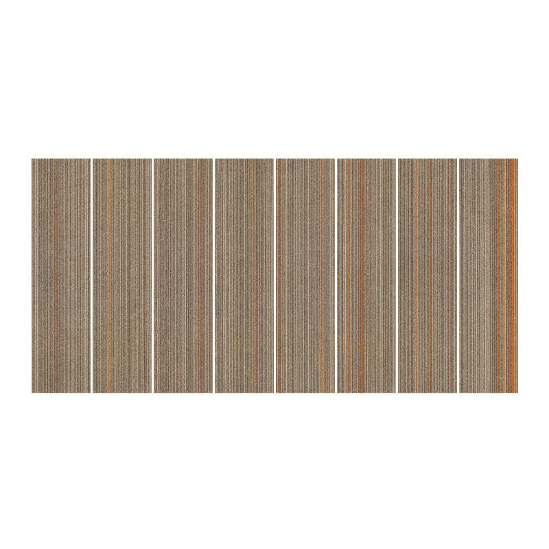 Carpet Tile Non-Skid Fade Resistant Gradient Loose Lay Carpet Tiles Living Room