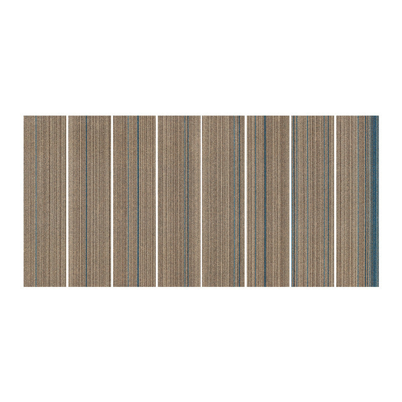 Carpet Tile Non-Skid Fade Resistant Gradient Loose Lay Carpet Tiles Living Room