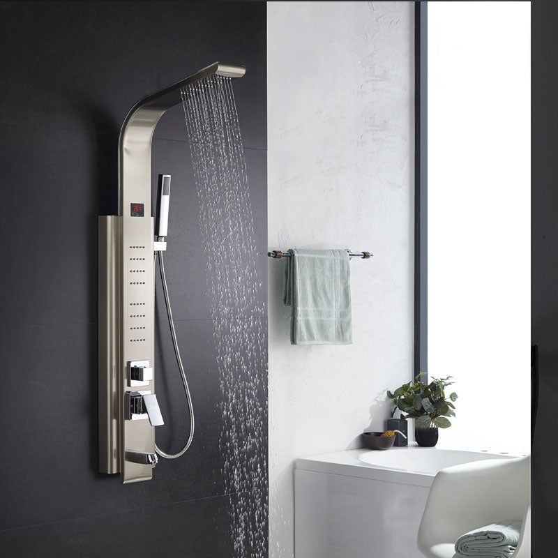Shower Set Shower Screen Intelligent Digital Display Bathroom Shower Head