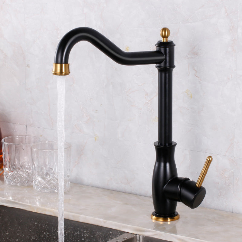 Traditional Single Level Standard Kitchen Faucet Lead Free Faucet