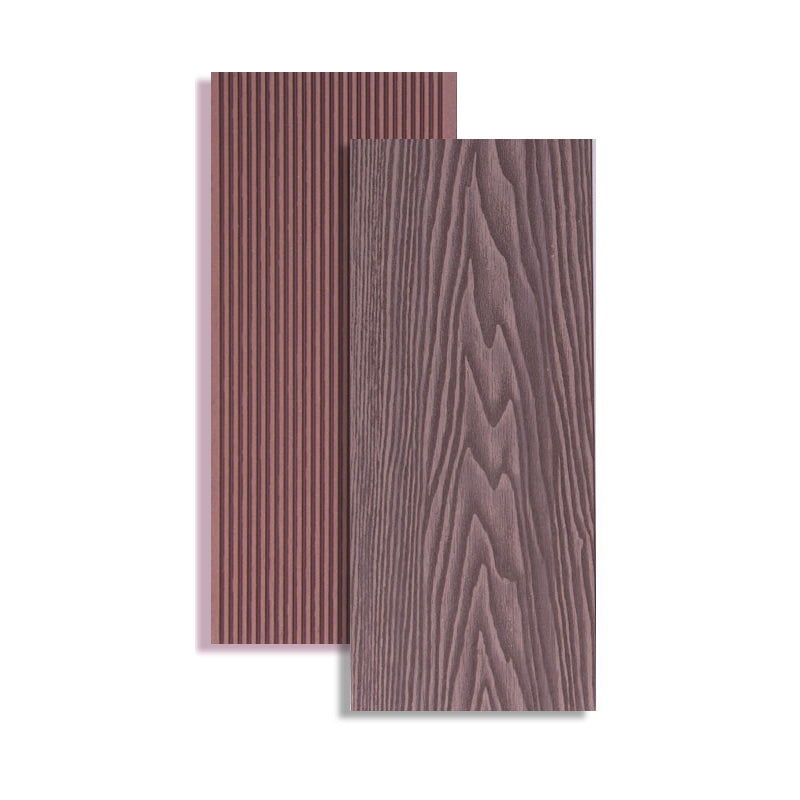 Deck Plank Wooden Waterproof Snapping Embossed Decking Tiles
