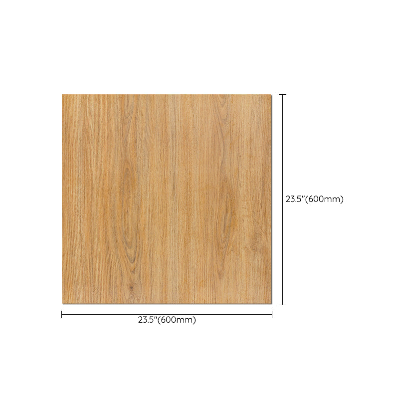 Modern Vinyl Floor Planks Peel and Stick Wood Look Vinyl Plank for Living Spaces