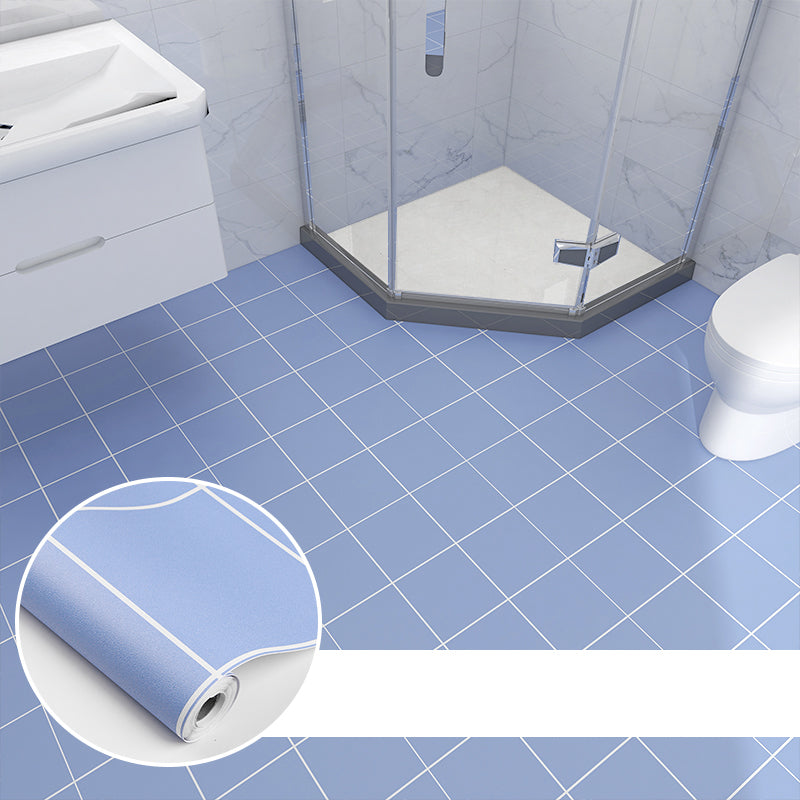 Modern PVC Flooring Lattice Printed Peel and Stick Vinyl Floor Planks