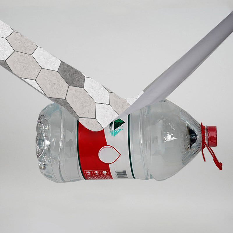 Modern Vinyl Flooring Self Adhesive Geometric Printed Vinyl Plank Flooring