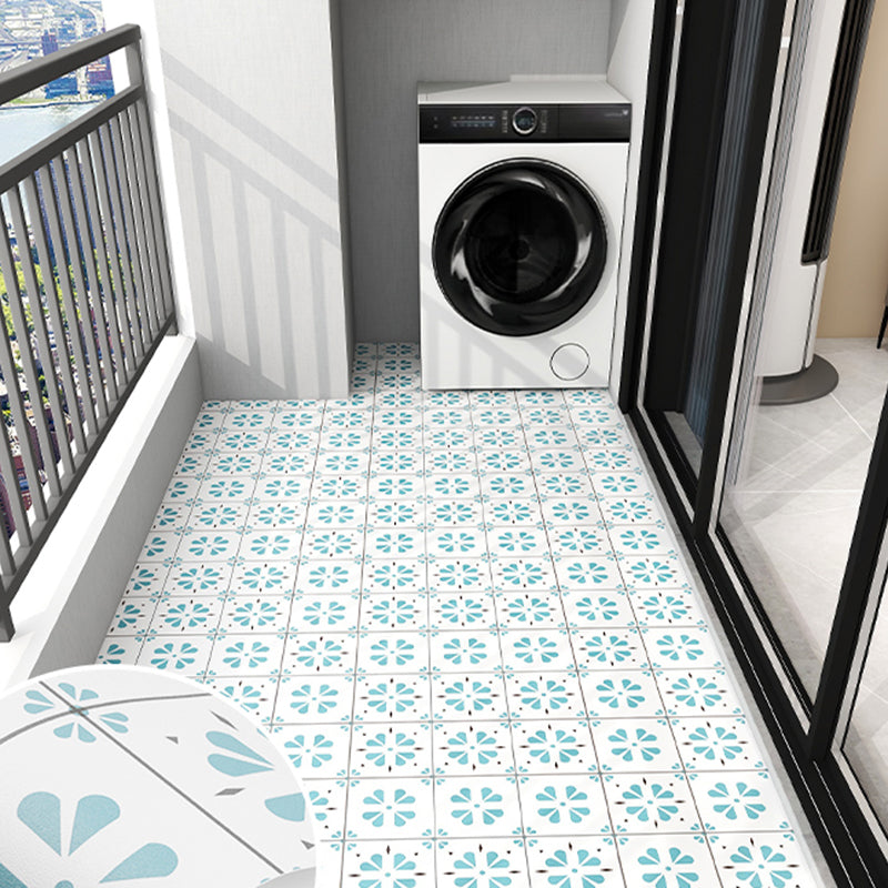 Modern Vinyl Flooring Self Adhesive Geometric Printed Vinyl Plank Flooring