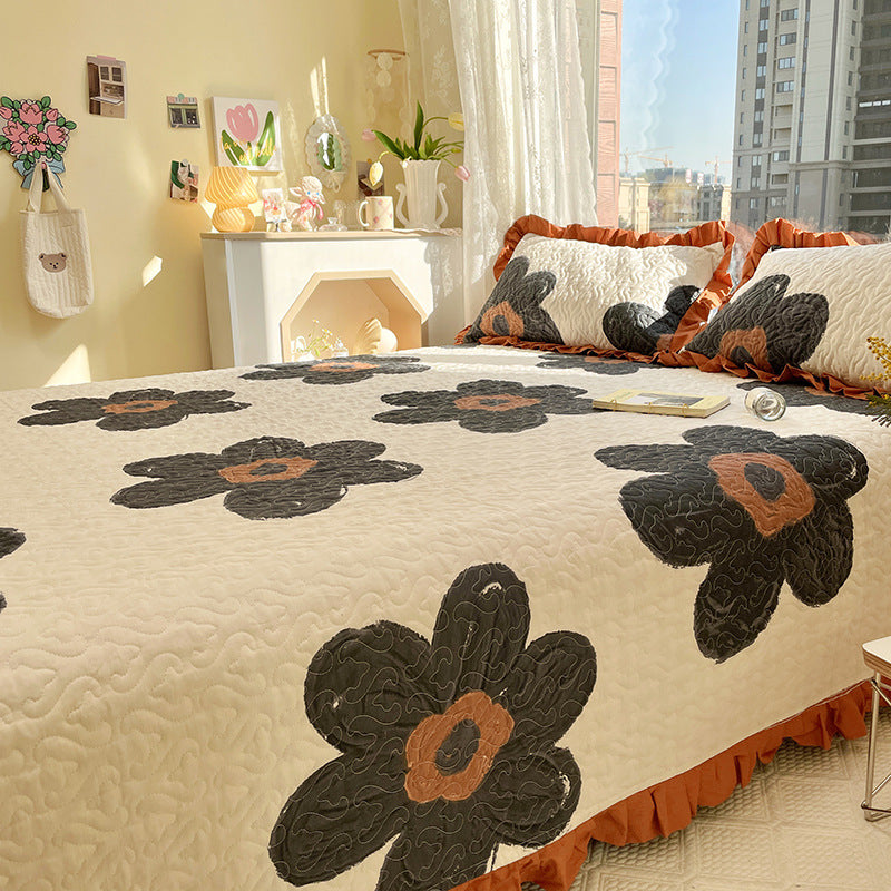 Cotton Sheet Fade Resistant Twill Non-Pilling Breathable Printing Bed Sheet