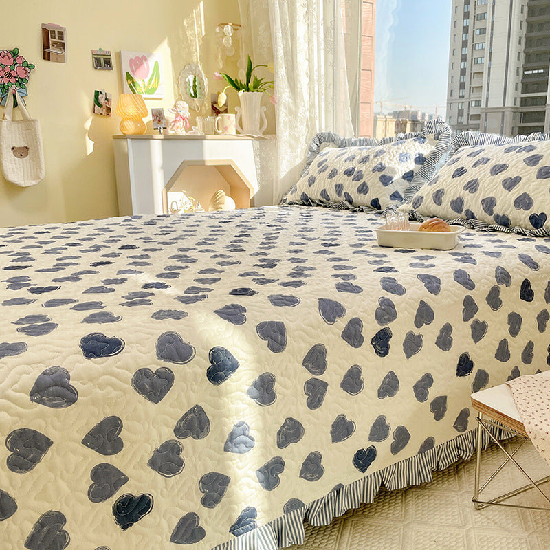 Cotton Sheet Fade Resistant Twill Non-Pilling Breathable Printing Bed Sheet