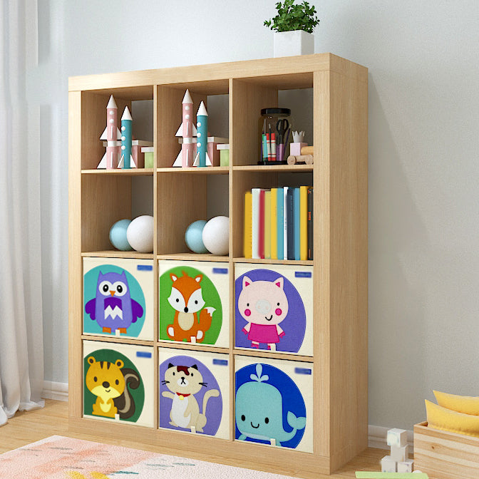 Engineered Wood Standard Bookshelf Modern Open Back Bookcase (Drawers not Included)