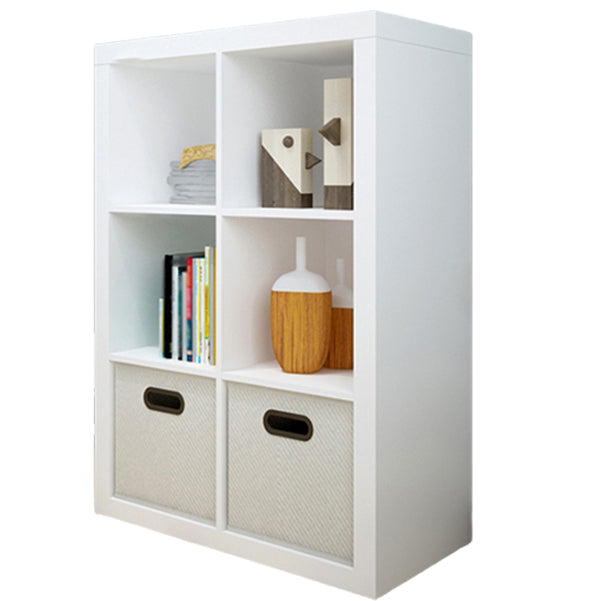 Contemporary Standard Bookshelf Engineered Wood Open Back Bookcase (Drawers not Included)