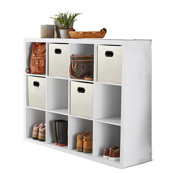 Contemporary Standard Bookshelf Engineered Wood Open Back Bookcase (Drawers not Included)