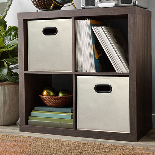 Contemporary Standard Bookshelf Engineered Wood Open Back Bookcase (Drawers not Included)
