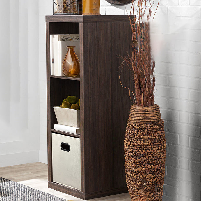 Contemporary Standard Bookshelf Engineered Wood Open Back Bookcase (Drawers not Included)